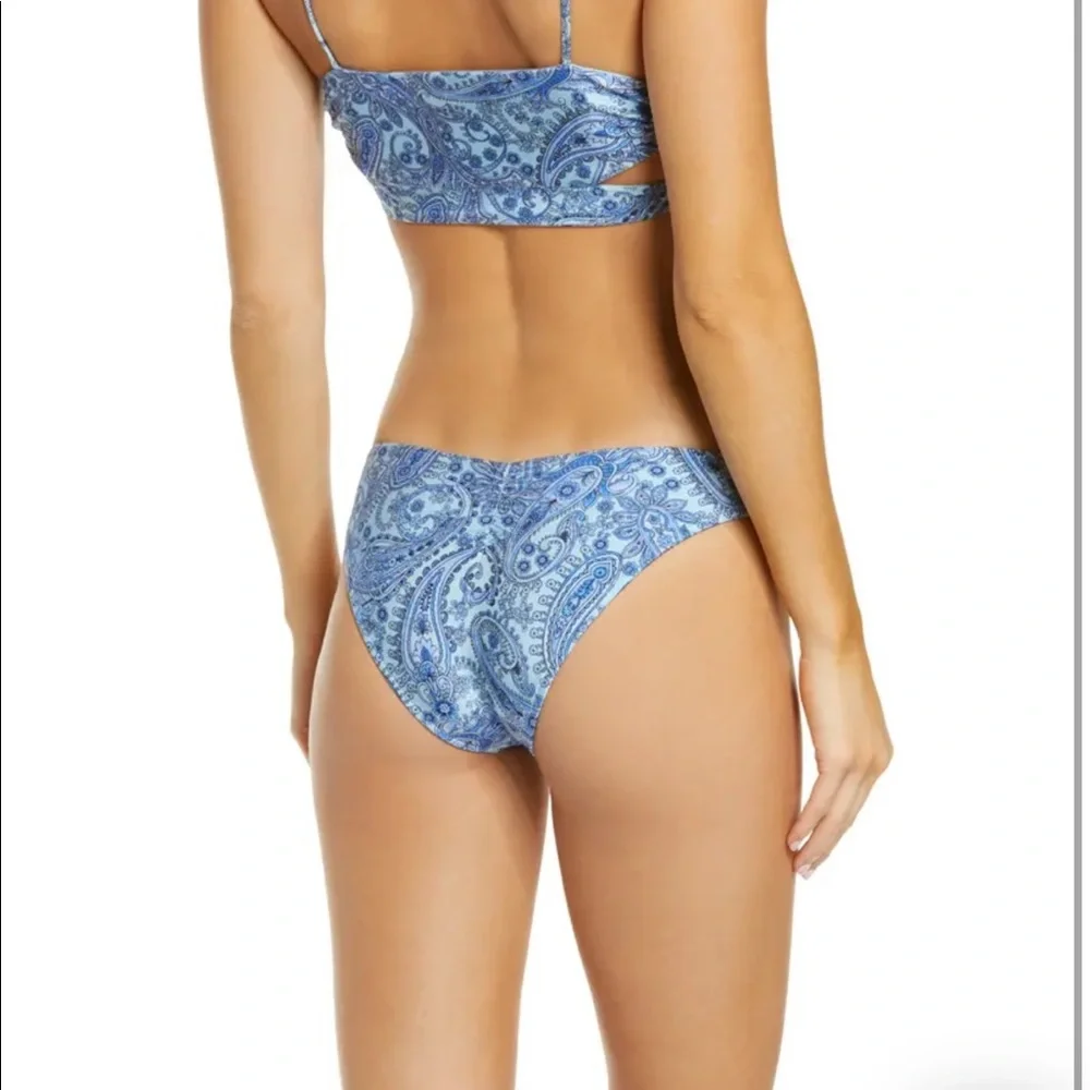 Frankie’s Bikinis Haven High Cut Bikini Brief